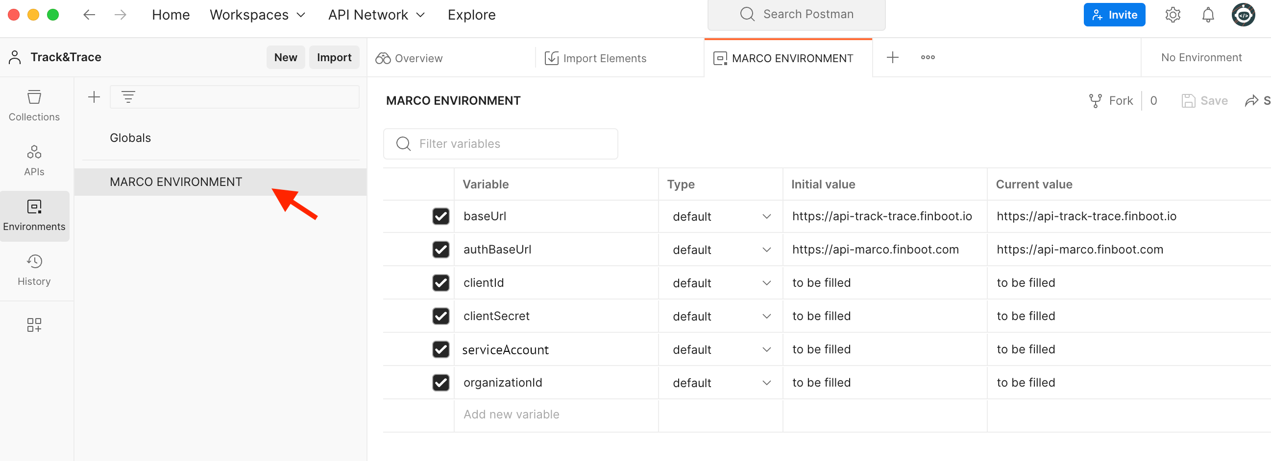 Authentication configuration